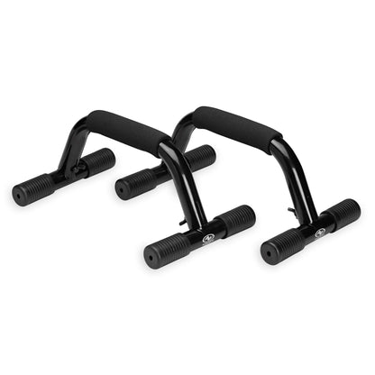 Push-Up Bars, Pair, Sturdy Push-Up Stands, Black